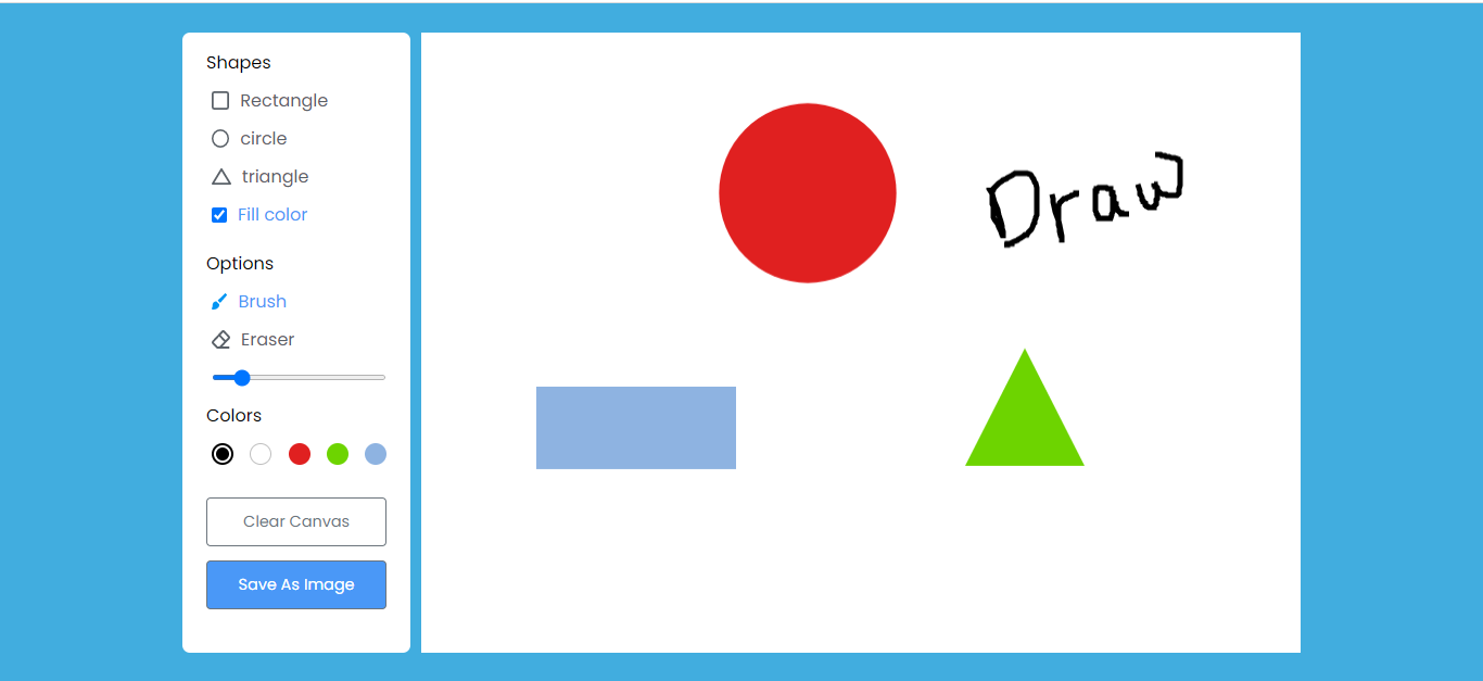 Drawing or Painting App