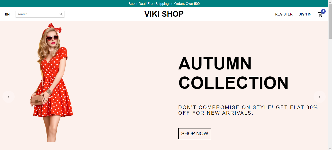 E-Commerce Website