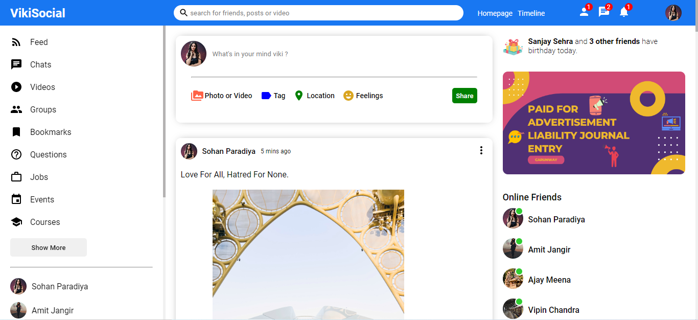 Social-Media App